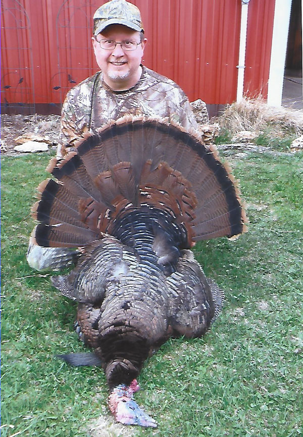 Turkey hunters bag wild turkeys at Ten Point Lodge, LLC near Caledonia, MN