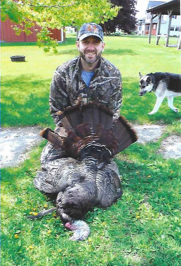 Turkey hunters bag wild turkeys at Ten Point Lodge, LLC near Caledonia, MN